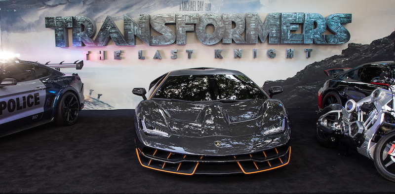 Centenario at the London premiere of Transformers The Last Knight