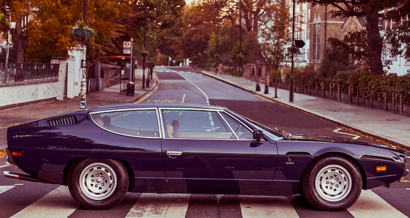 Lamborghini celebrates Espadas 50th at the legendary Abbey Road