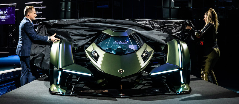 Lamborghini V12 Vision Gran Turismo unveiling>
</td></TR>

<TR><TD valign=