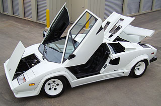 Countach All Opened