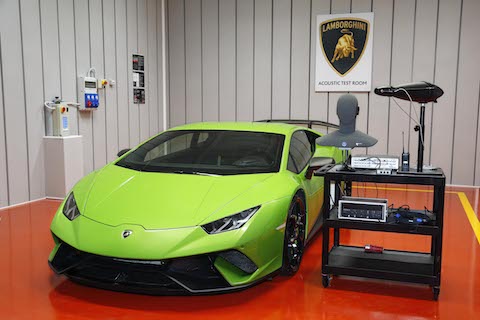 Automobili Lamborghini opens new acoustic test room
