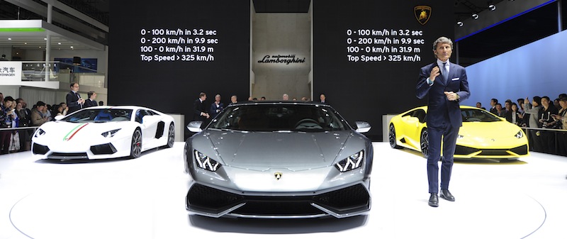 Lamborghini at Beijing Motor Show 2014