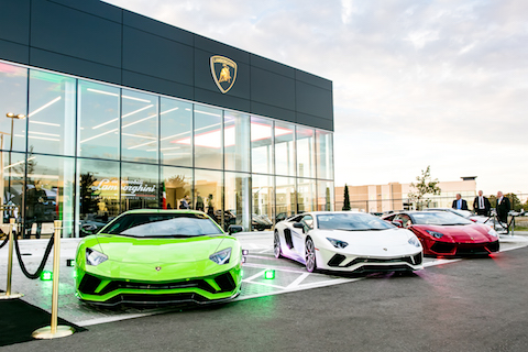 Lamborghini Opens Two New Dealerships in North America